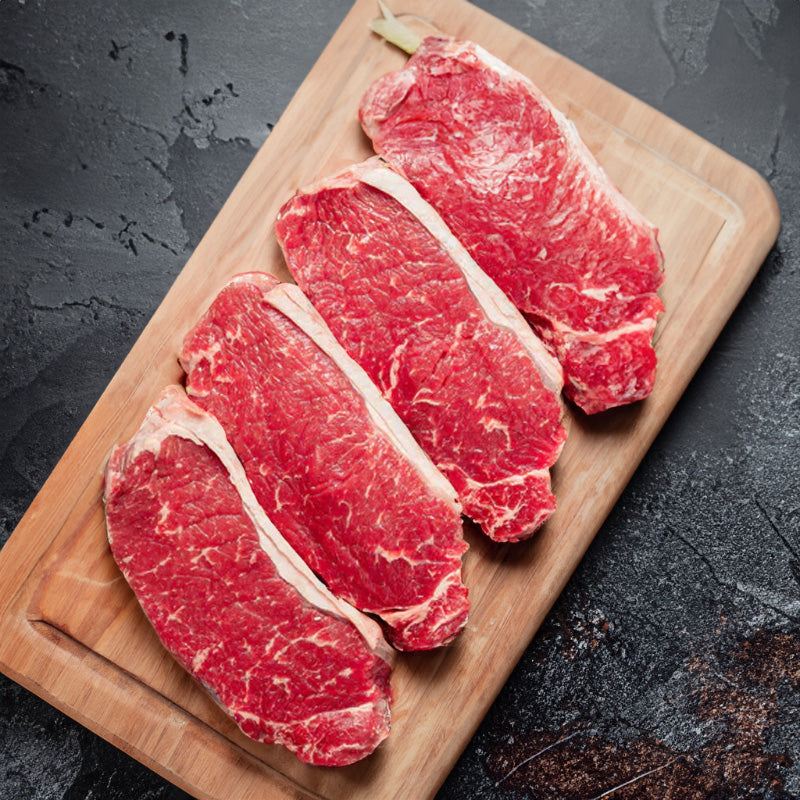 4x 10oz South American Uruguayan Sirloin Steaks