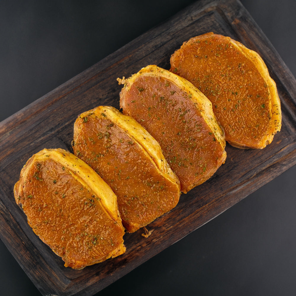 Garlic Pork Loin Steaks 4x 135g