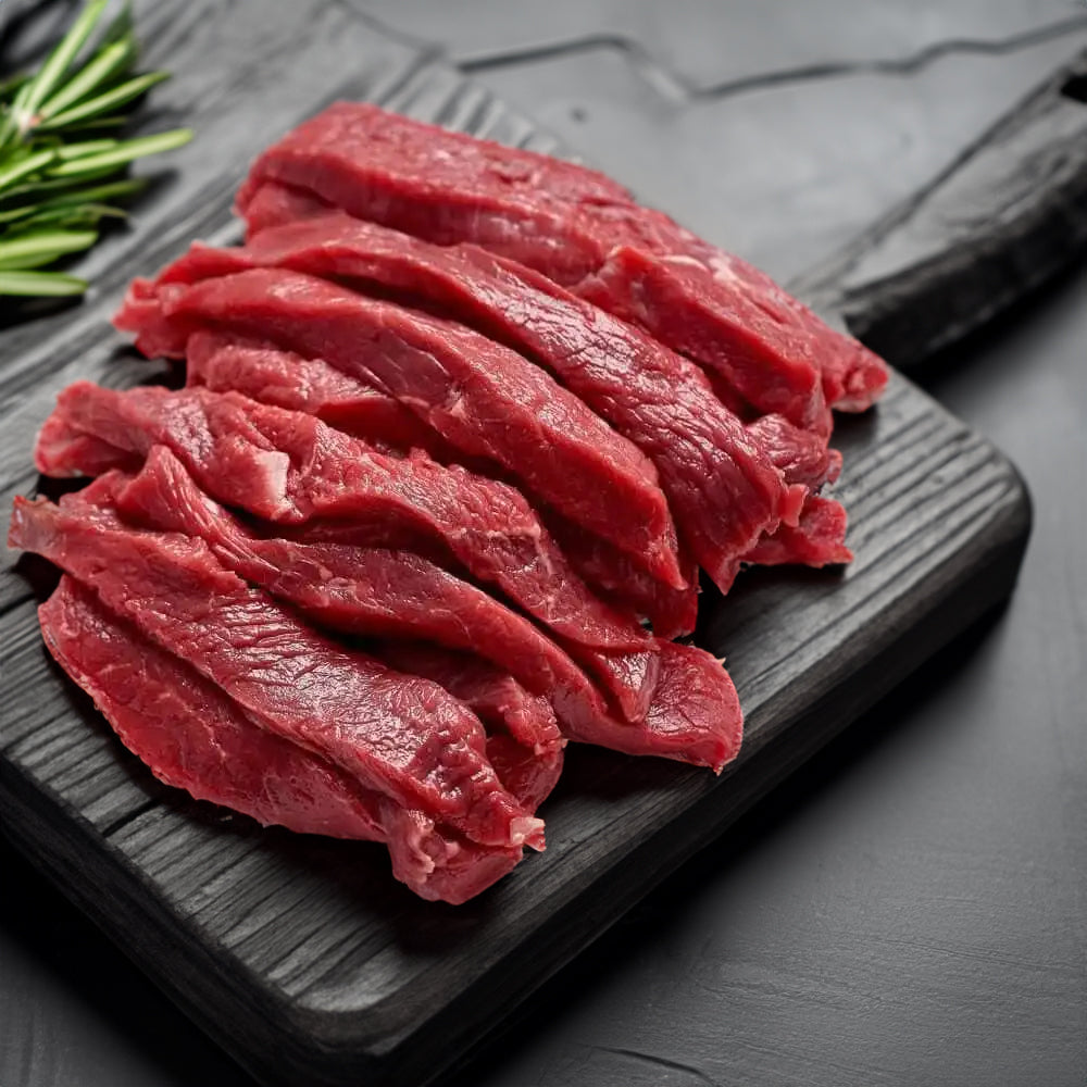 Extra Lean Rump Steak Strips 400g