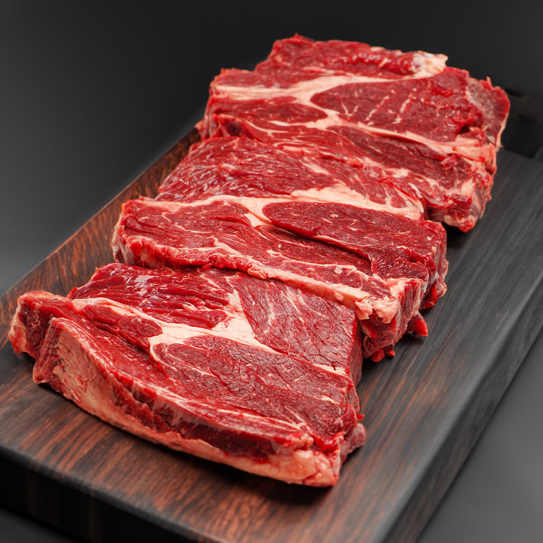 Beef Chuck Braising Steaks 1kg